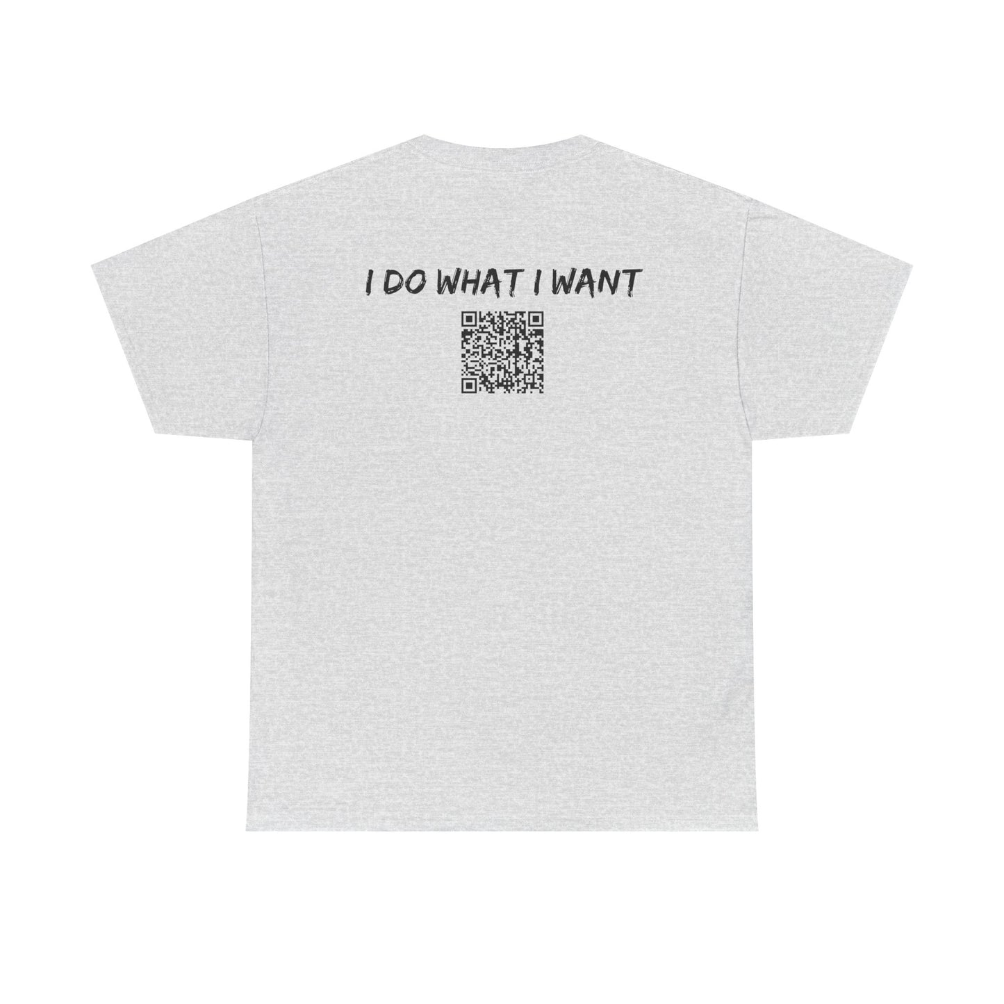 Life is Too Short - I Do What I Want - Barcode Surprise Tee Shirt - Cute Puppy