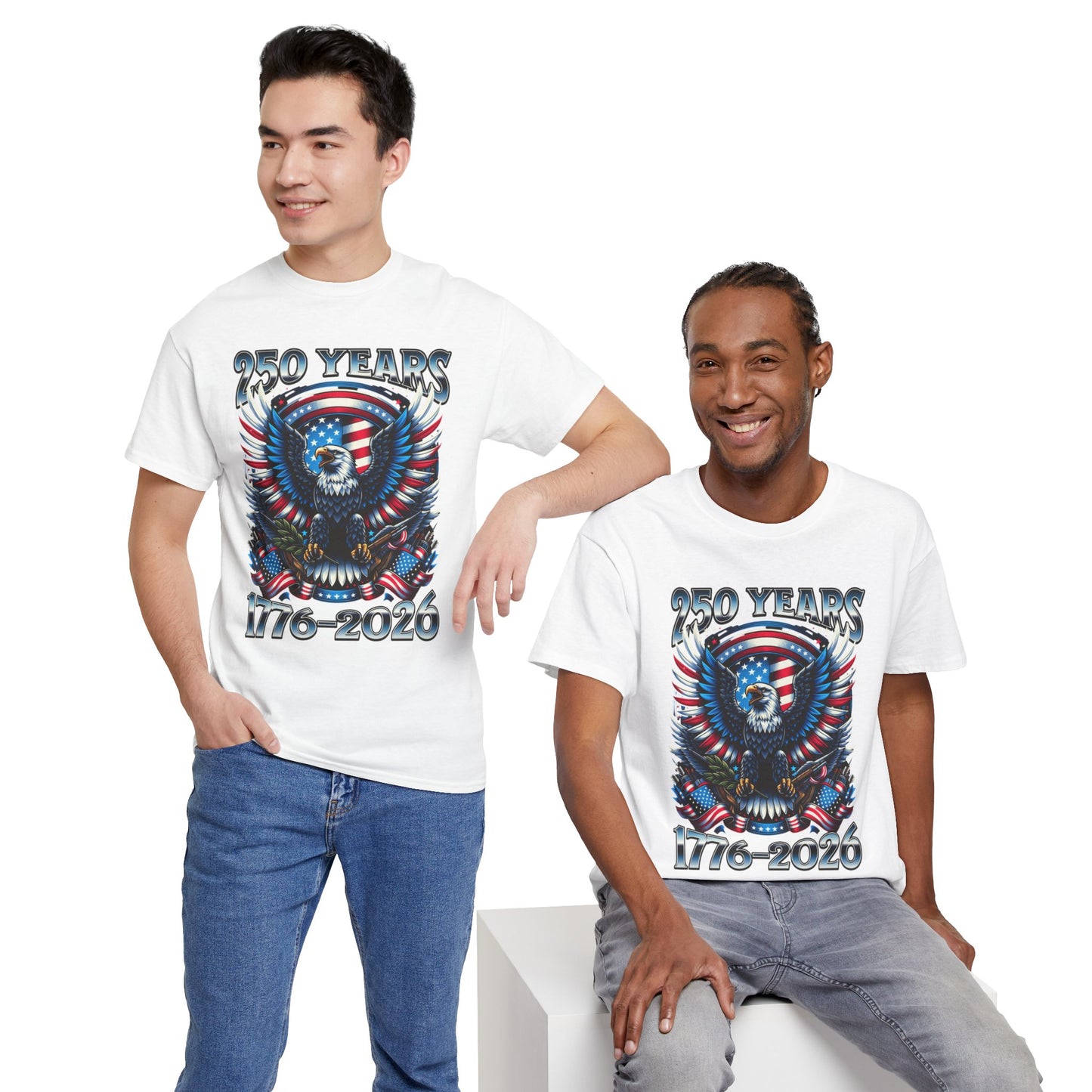 250 Years - Patriotic Eagle Tee Shirt