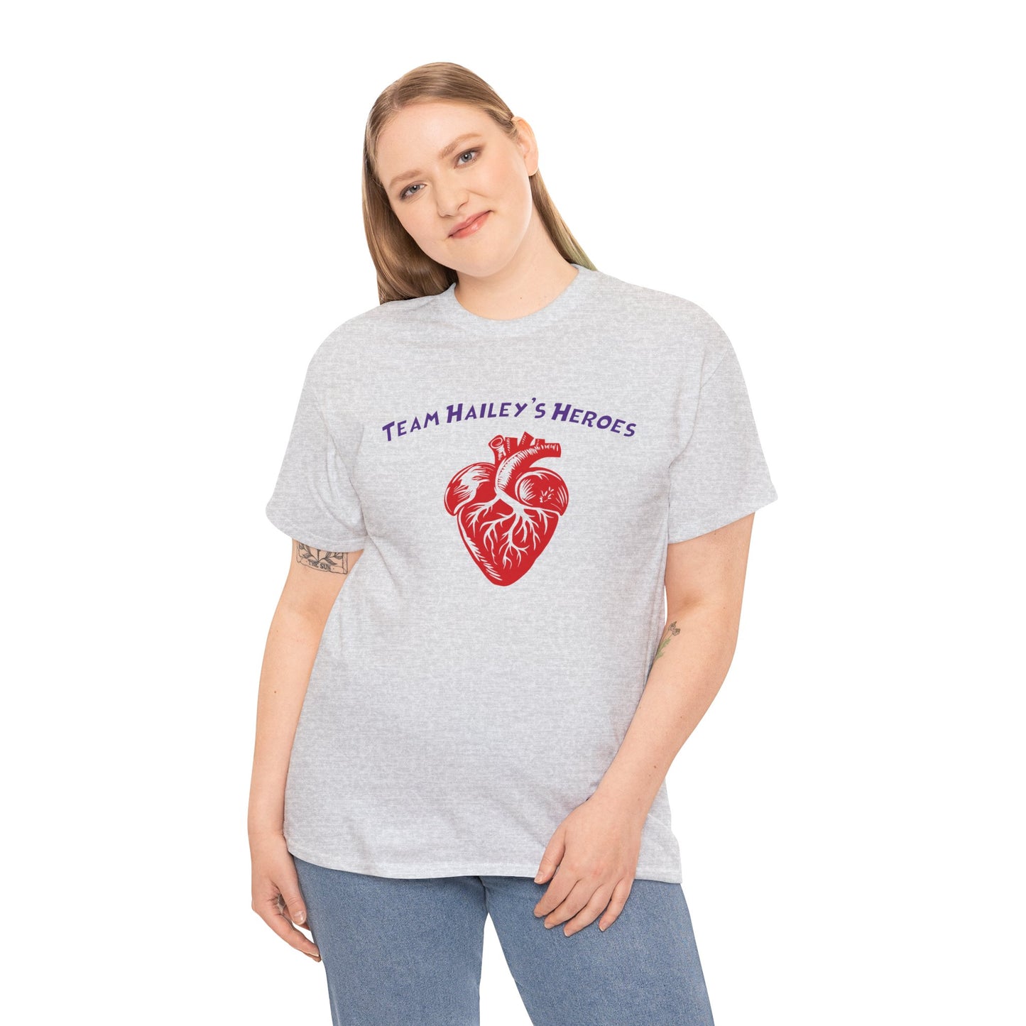 Team Hailey's Heroes Get CPR Certified Tee Shirts