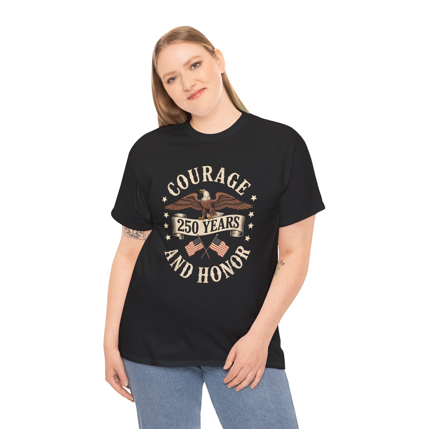 250 Years of Courage and Honor Tee Shirt