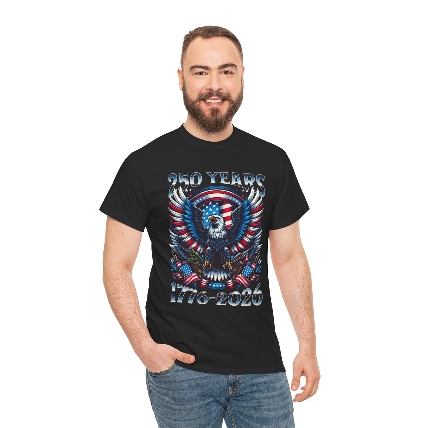 250 Years - Patriotic Eagle Tee Shirt