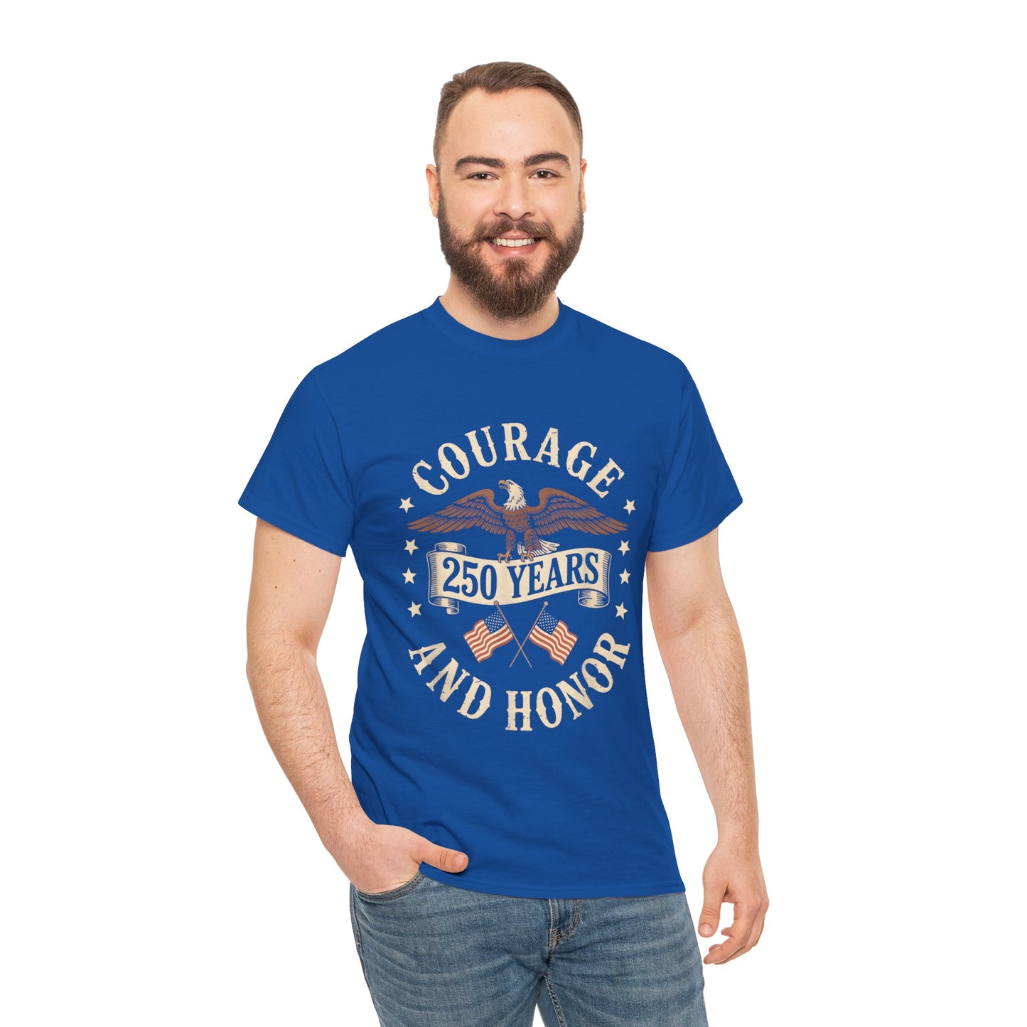 250 Years of Courage and Honor Tee Shirt