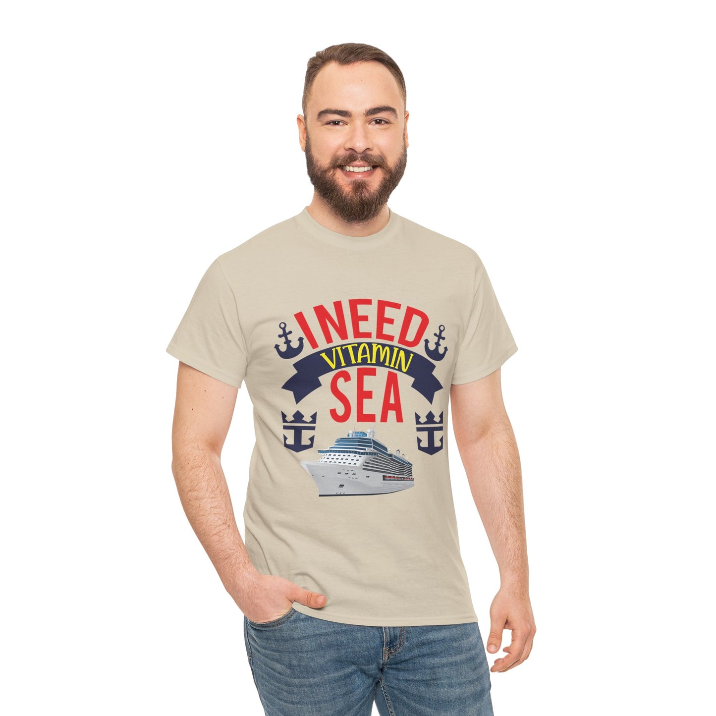 I Need Vitamin Sea - Tee Shirt for Cruise Lovers
