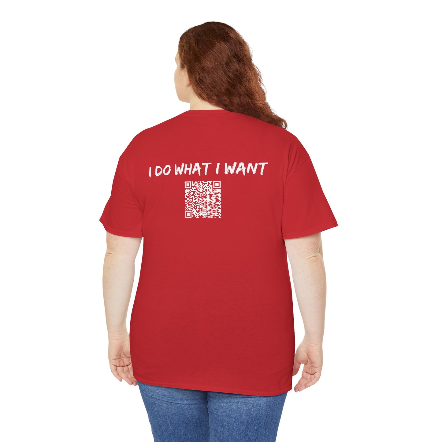 Life is Too Short - I Do What I Want - Barcode Surprise Tee Shirt - Cute Puppy