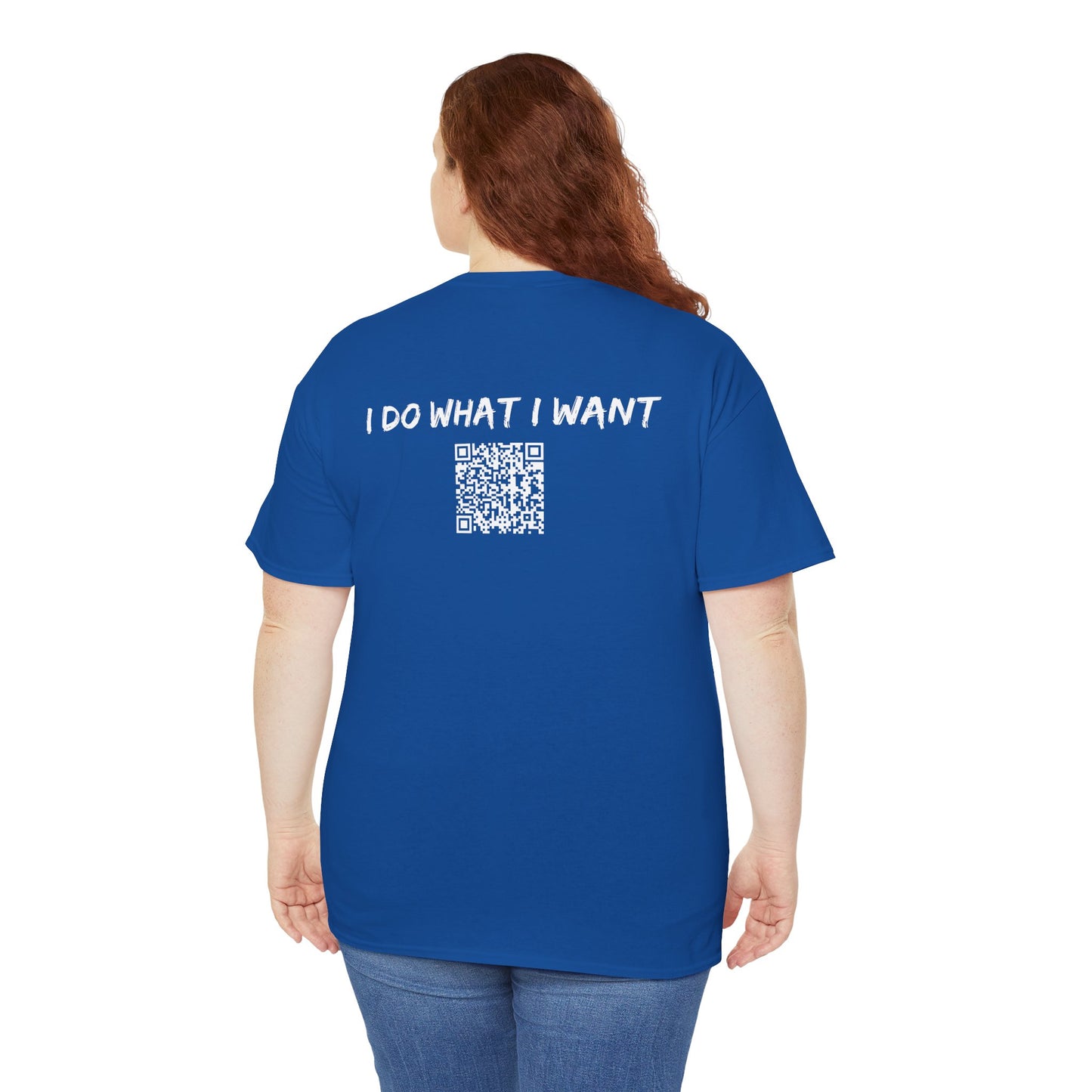 Life is Too Short - I Do What I Want - Barcode Surprise Tee Shirt - Cute Puppy