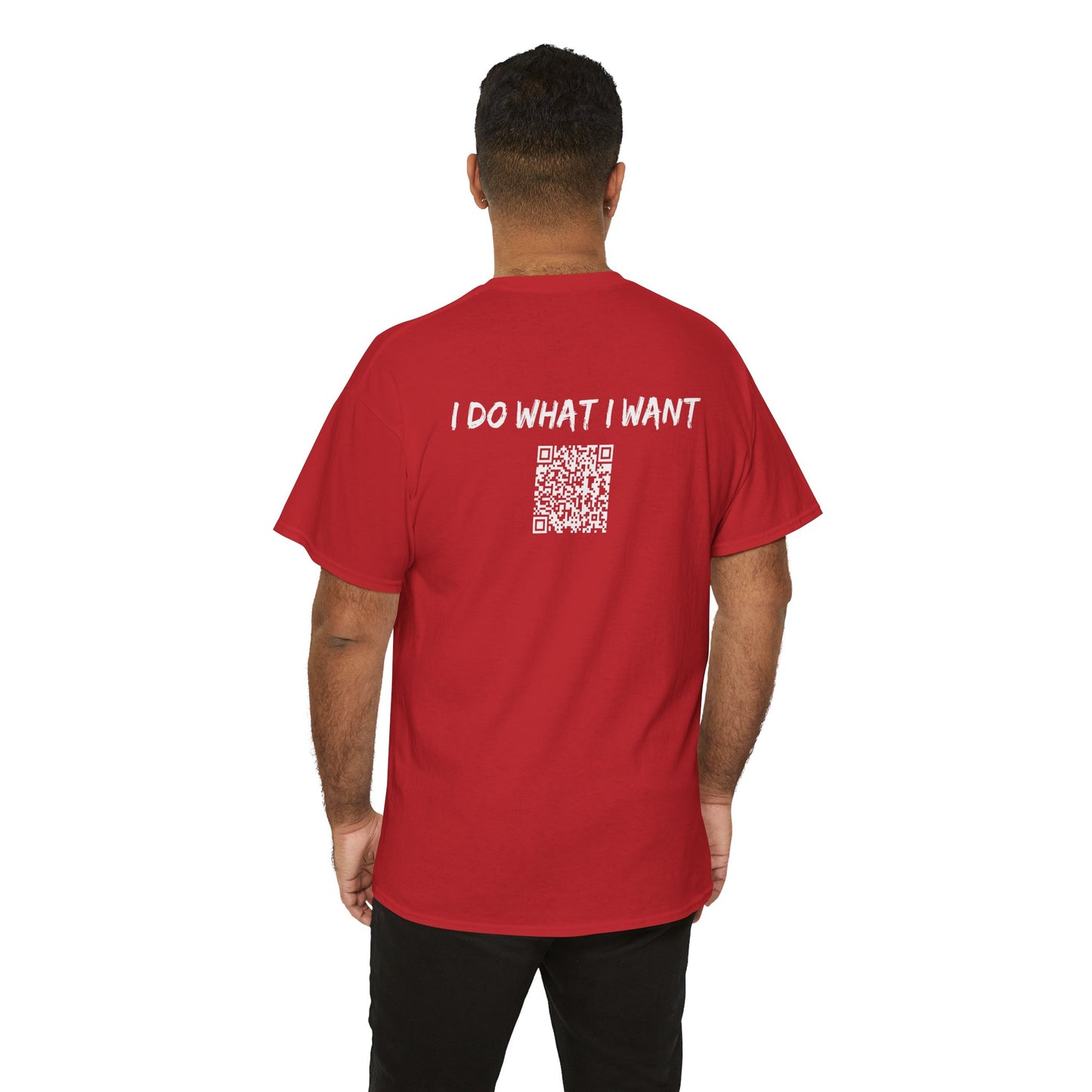 Life is Too Short - I Do What I Want - Barcode Surprise Tee Shirt - Cute Puppy